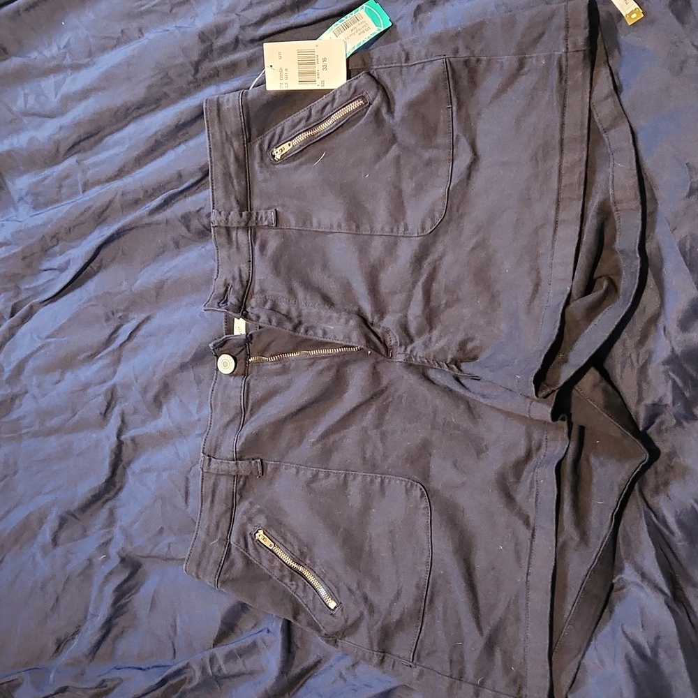 Navy blue shorts